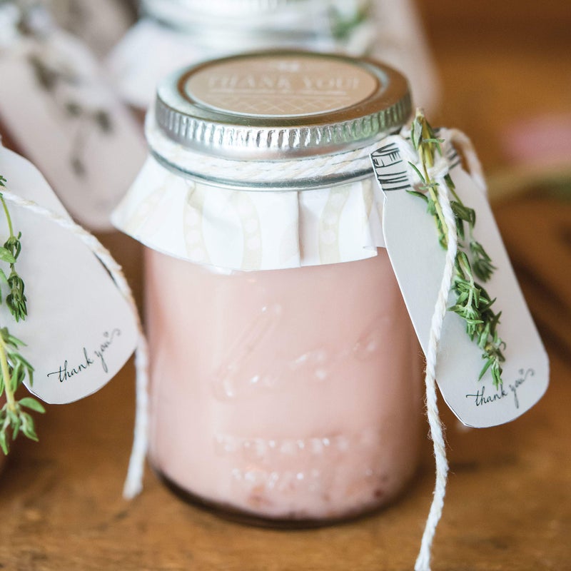 WEDDINGSTAR Mini Love Mason Jar with Lid - 6 Pack - Image 2
